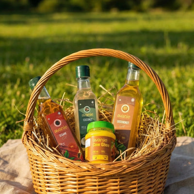 Family Pack – Wood Pressed Oil & Ghee Combo